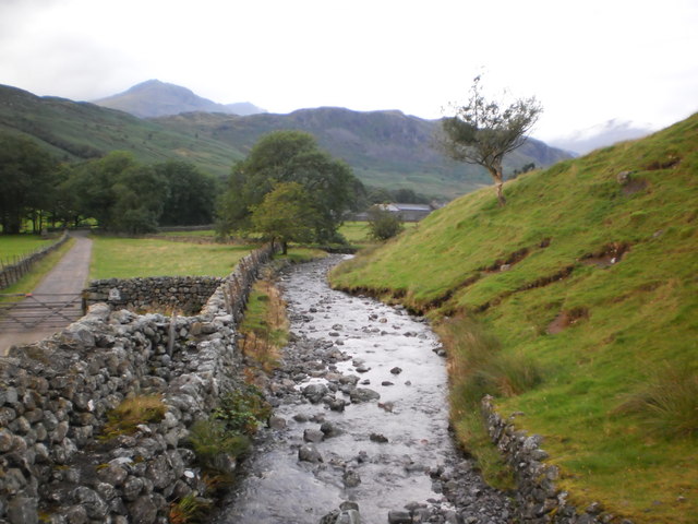 Hardknott Pass to Tongue Pot running route