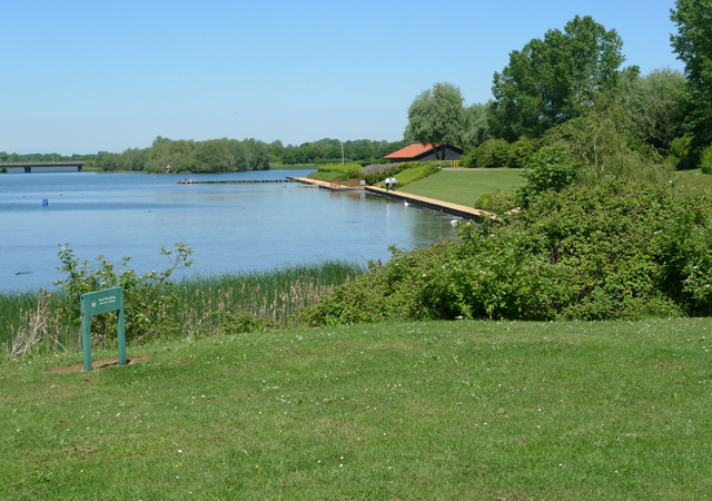 Caldecotte Lake Circuit running route